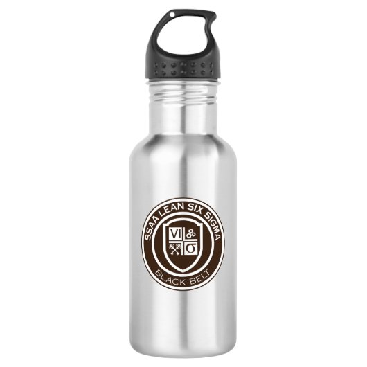 SSAA BLACK BELT WATER BOTTLE WATERFLES (Voorkant)