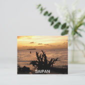 SSAIPAN SUNSET BRIEFKAART (Staand voorkant)