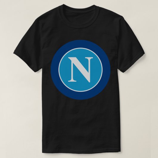 SSC Napoli Serie A Italië Team Logo Essential T-Sh T-shirt (Design voorkant)