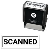 SSCANNED Business Self-Inking Stamp Zelfinktende Stempel (In situ)