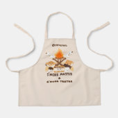 S'Schattige Fun Funny Campfire Kinderen Schort (Voorkant)