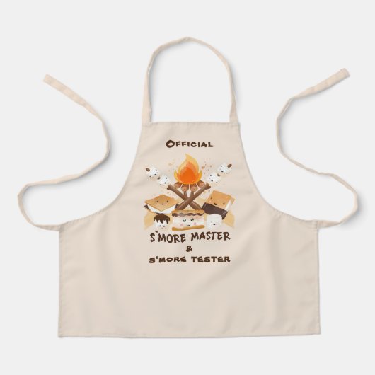 S'Schattige Fun Funny Campfire Kinderen Schort (Voorkant)