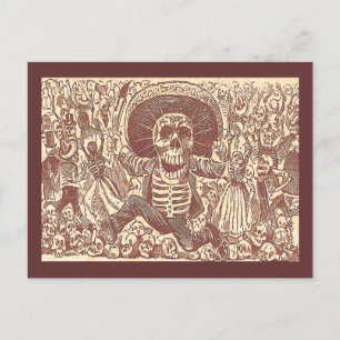 Sschedel van Oaxaca, La Calavera Oaxaqueña Briefkaart