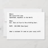 Sschedel van Oaxaca, La Calavera Oaxaqueña Kaart (Achterkant)