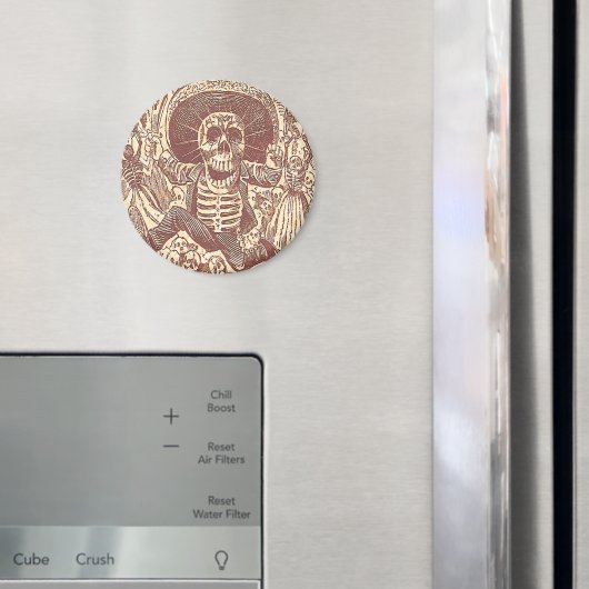 Sschedel van Oaxaca, La Calavera Oaxaqueña Magneet (Insitu (Koelkast))