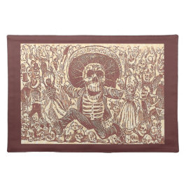 Sschedel van Oaxaca, La Calavera Oaxaqueña Placemat