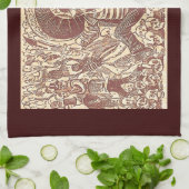 Sschedel van Oaxaca, La Calavera Oaxaqueña Theedoek (Gevouwen)