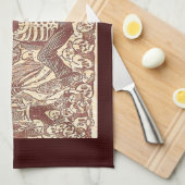 Sschedel van Oaxaca, La Calavera Oaxaqueña Theedoek (Quarter Fold)