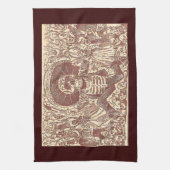 Sschedel van Oaxaca, La Calavera Oaxaqueña Theedoek (Verticaal)