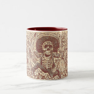 Sschedel van Oaxaca, La Calavera Oaxaqueña Tweekleurige Koffiemok