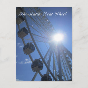 Sseattle Great Wheel Briefkaart