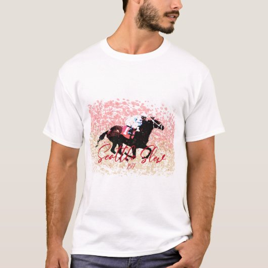 Sseattle Slew 1977 Champion Triple Crown Winner T-shirt (Voorkant)