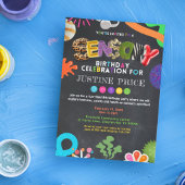 Ssensory Verjaardagsfeest Uitnodiging