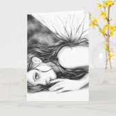 SSH Now Sprookjesachtig Wenskaart Kaart (Gele Bloem)