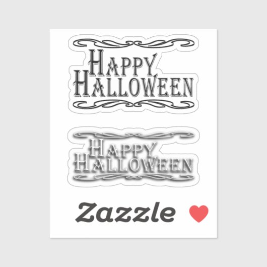 Sshit Book Happy Halloween Sticker (Vel)
