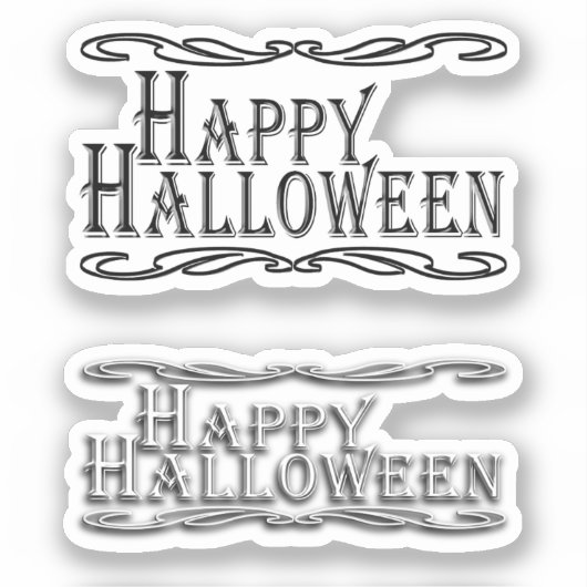 Sshit Book Happy Halloween Sticker (Voorkant)