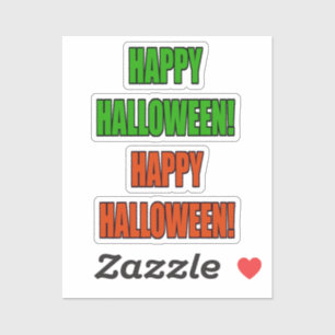 Sshit Book Happy Halloween Sticker
