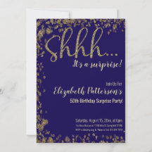 Ssht Het is een Verrassingsverjaardagsfeest Goud V