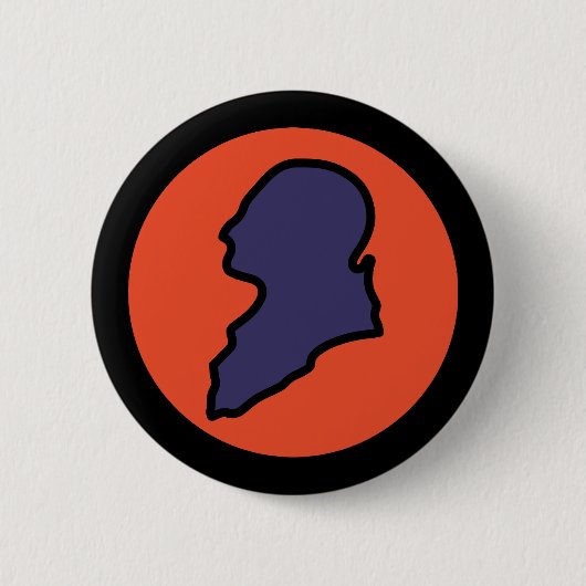 SSI - 11e Infanteriedivisie Ronde Button 5,7 Cm (Voorkant)