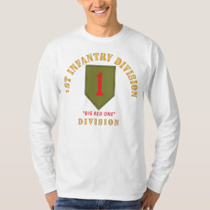 SSI - 1e Infanteriedivisie - Big Red One T-shirt
