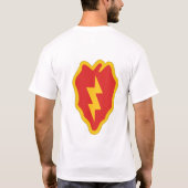 SSI - 25e Infanteriedivisie T-shirt (Achterkant)
