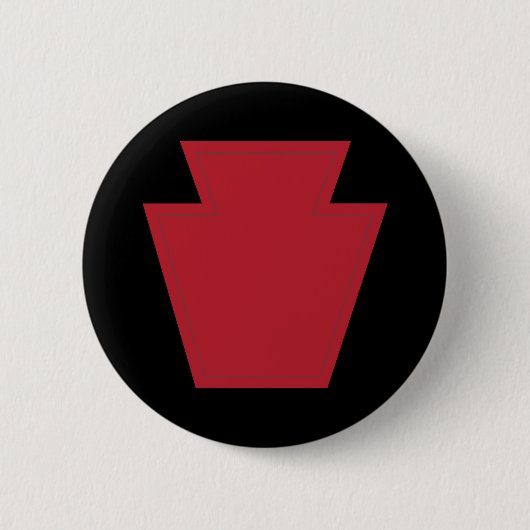SSI - 28e Infanteriedivisie Ronde Button 5,7 Cm (Voorkant)