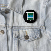 SSI - 80e Infanteriedivisie Ronde Button 5,7 Cm (In situ)