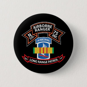 SSI - Vietnam - N Co 75th Ranger - 173rd Airborne Ronde Button 5,7 Cm