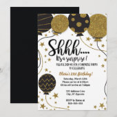 Ssjt.. Het is een verr surprisefeestje Kaart (Voorkant / Achterkant)