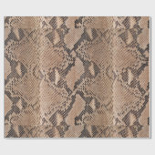 Ssnakeskin — Dierafdrukken Cadeaupapier (Vlak)