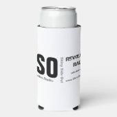SSO Jumbo Mok Seltzer Blikjeskoeler (Seltzer Voorkant)