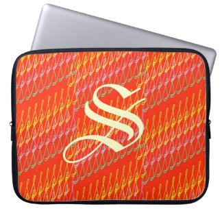 SsParade Oranje Glow Laptop Sleeve