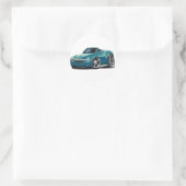 SSR Aquablur Convertible Ronde Sticker (Tas)