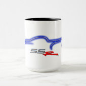 SSR Pacific Blue Silhoutte Mok (Midden)