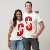 SSR Star logo rood T-shirt (Unisex)