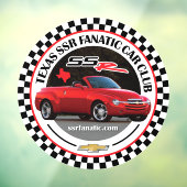 SSR-vensterkoppeling Raamsticker (Vel 3)