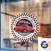 SSR-vensterkoppeling Raamsticker (Cafe Raam)