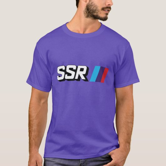 SSR-wielen T-shirt (Voorkant)