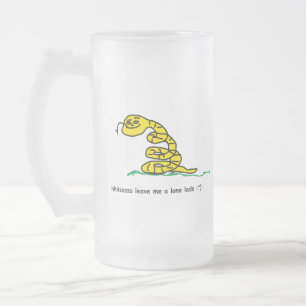 Sssss Laat Me Met Rust Jongens Gadsden Parodie Matglas Bierpul