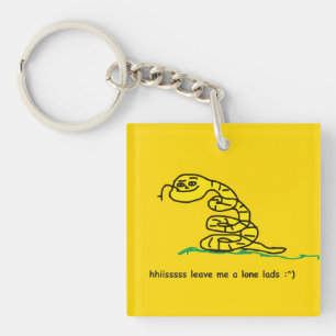 Sssss Laat Me Met Rust Jongens Gadsden Parodie Sleutelhanger