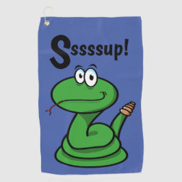 Sssssup! Slang Golfhanddoek