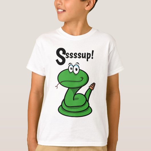 Sssssup! Slang T-shirt (Voorkant)