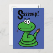 Ssssup! Snake Briefkaart (Voorkant / Achterkant)