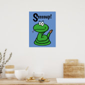 Ssssup! Snake Poster (Keuken)