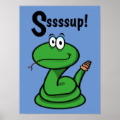 Ssssup! Snake Poster (Voorkant)