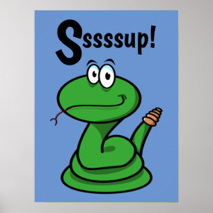Ssssup! Snake Poster
