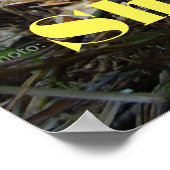 Ssst Baby Slapen Poster (Hoek)