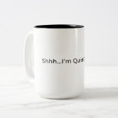 Ssst... ik ben stil. Mok (Voorkant links)
