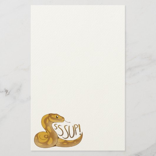 SSSup! Briefpapier (Voorkant)
