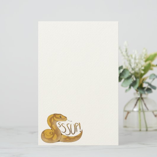 SSSup! Briefpapier (Staand voorkant)